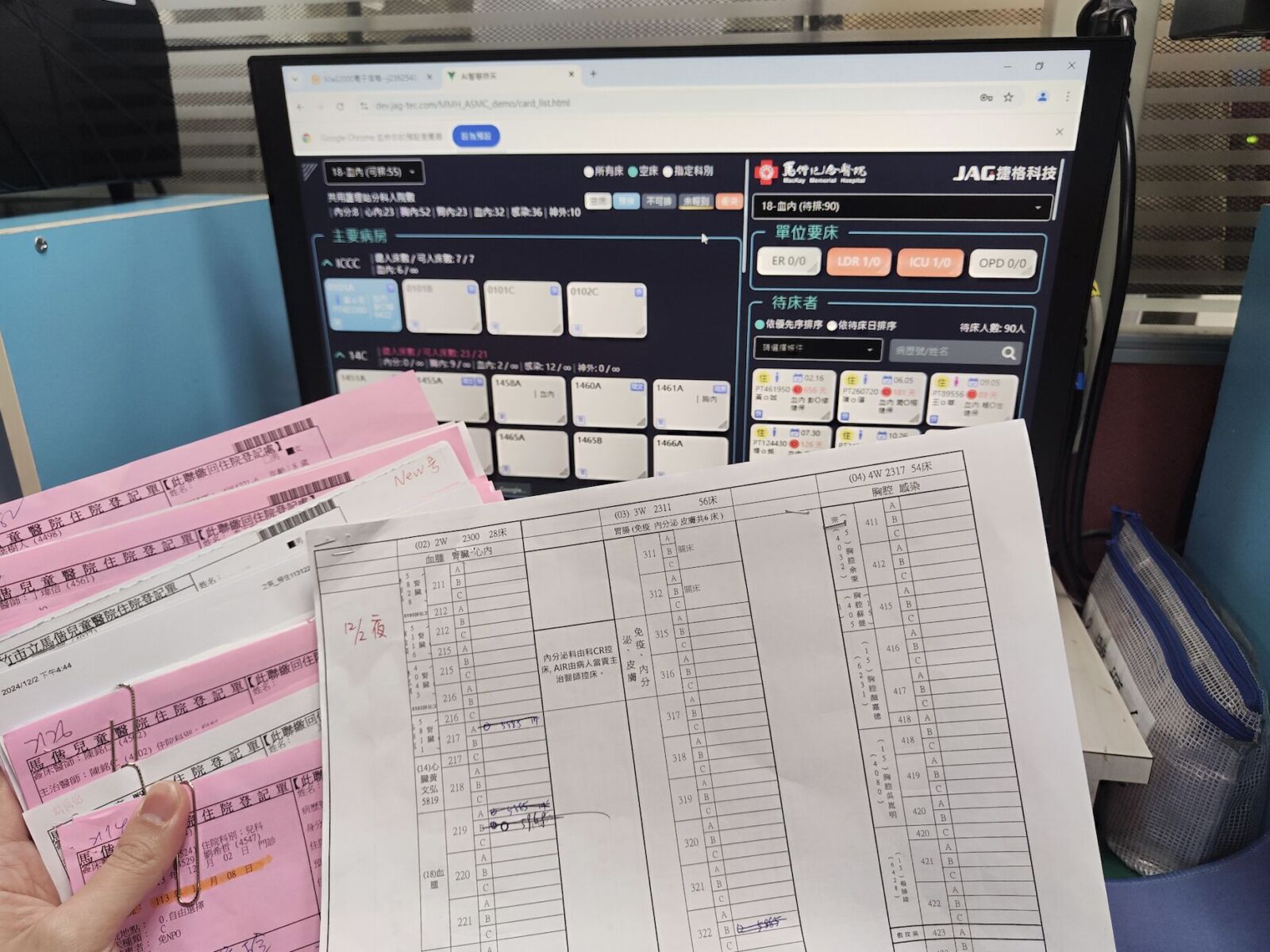 等病床時間大縮短! 馬偕醫院引進AI「電腦挑合適住院病人」 224 等病床時間大縮短! 馬偕醫院引進AI「電腦挑合適住院病人」 223
