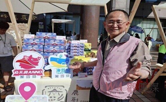 海尪窟杏仁脆豬肉乾 好評連連 大安農會再推海苔新口味