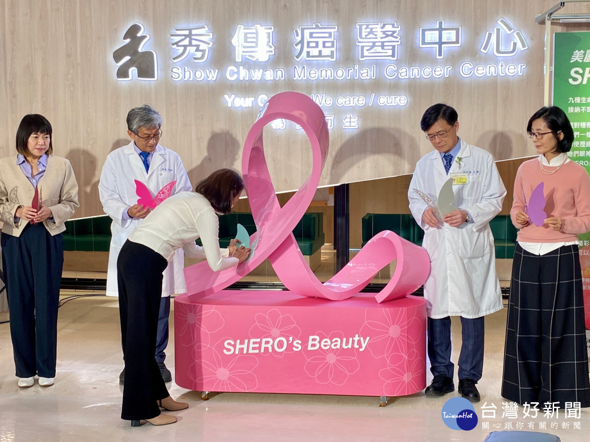 SHERO’s Beauty巡迴展最終站移師彰化秀傳紀念醫院展出。圖/記者鄧富珍攝