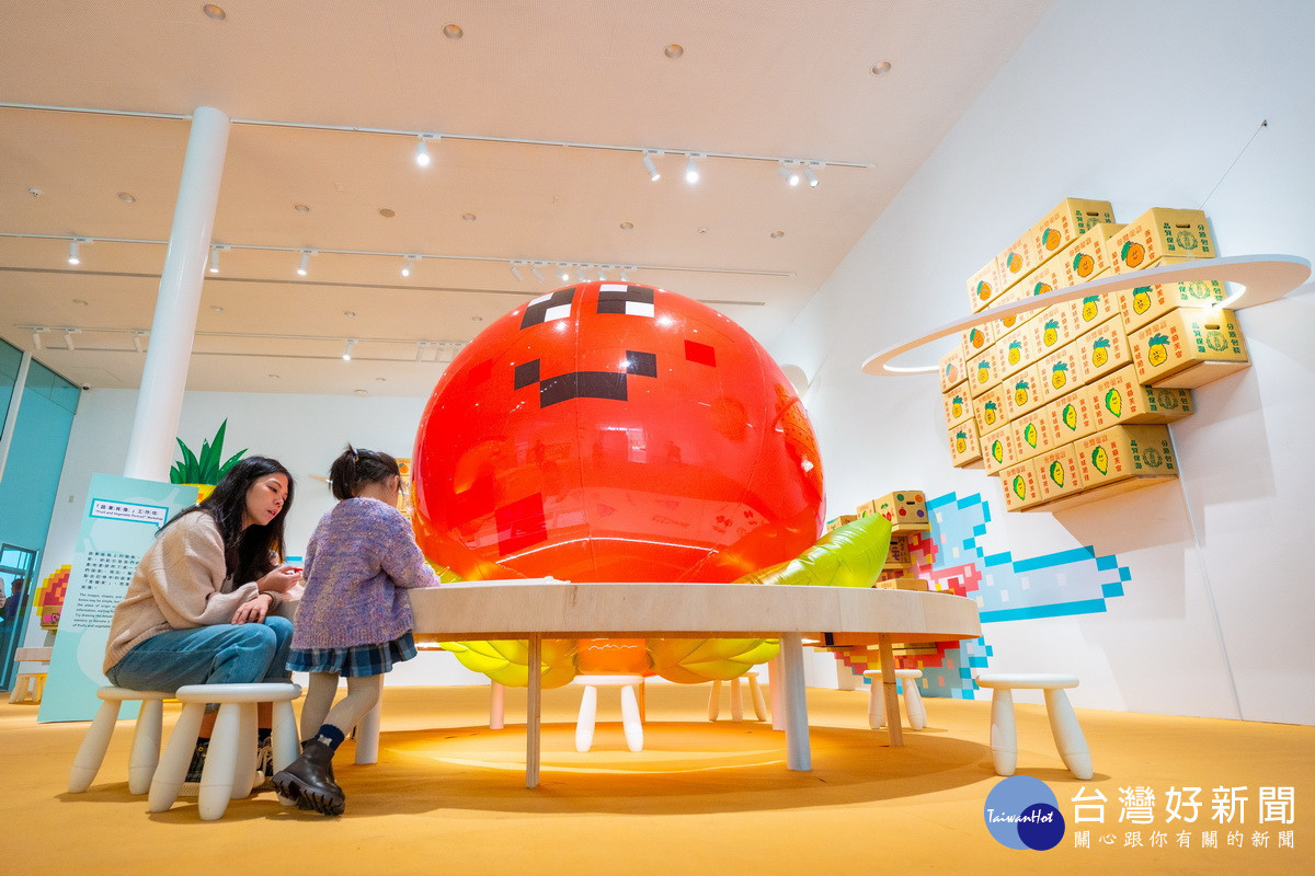 桃園市兒童美術館「新說小百科」展覽。<br /><br />