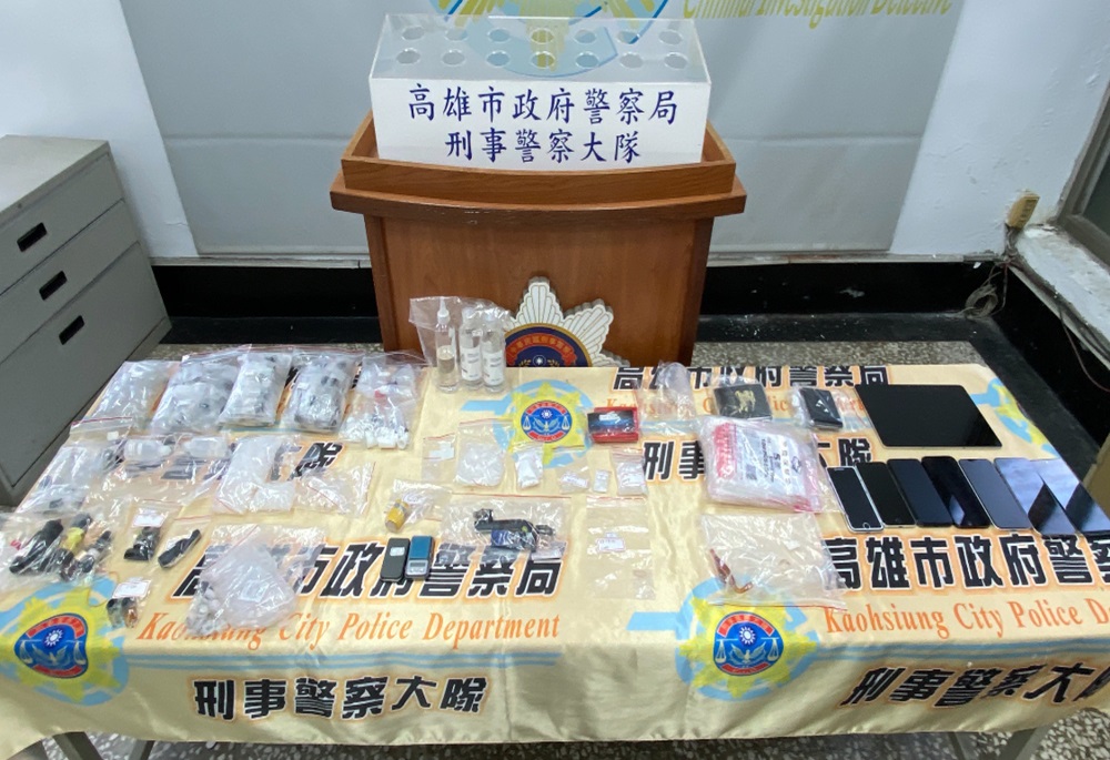 拂曉攻堅販毒據點 雄警上半年查獲各類毒品1074公斤 224 248241205a03