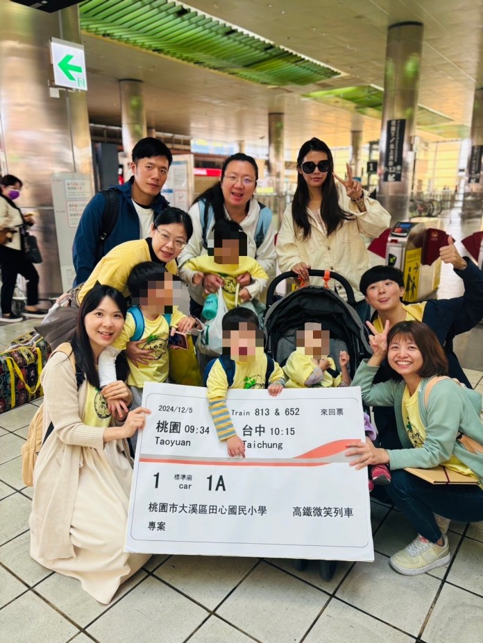 高鐵桃園站攜手田心國小 特教學童體驗手作太陽餅之旅 62 S 72564742