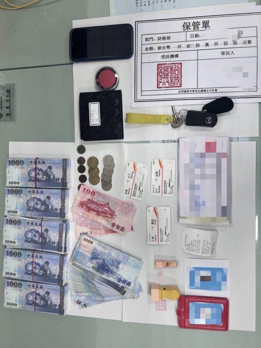 ▲朴子警分局及時阻止「高獲利、高報酬」的投資詐騙案,並逮捕車手送辦。(圖/朴子分局提供)
