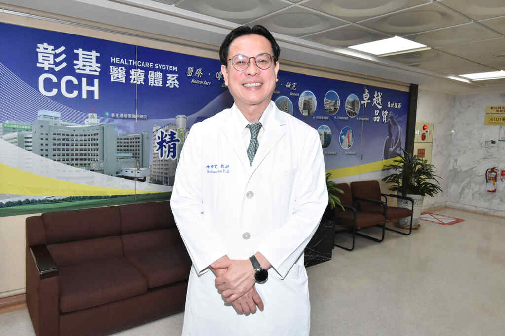 ▲陳穆寬總院長表示，AI時代下的醫療服務樣態，正在進行顛覆性的蛻變。（彰基醫院提供）