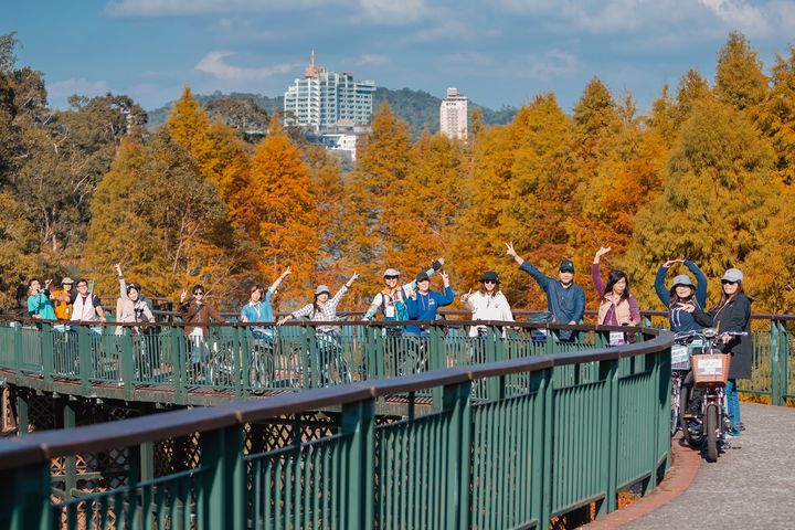 日月潭自行車道。 圖:日月潭國家風景區管理處/提供