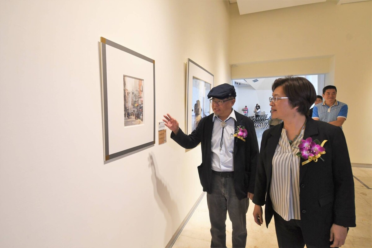 謝政憲眼中的彰化水彩個展　彰化縣立美術館盛大展出