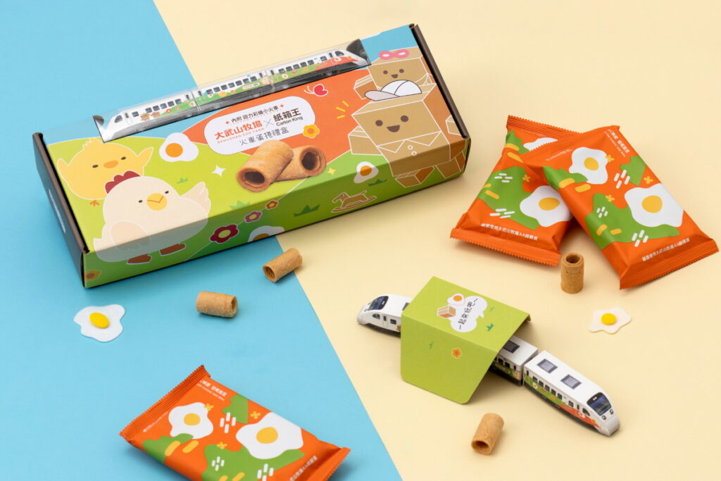 火車蛋捲禮盒!結合童趣與美味,絕對讓小孩愛不釋手