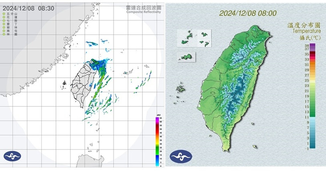 北北基宜豪雨特報！ 北台灣今高溫僅17度