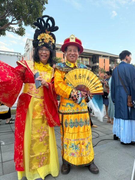圖文:白河萬里長城 迎接嶄新一年 一同倒數跨年。
