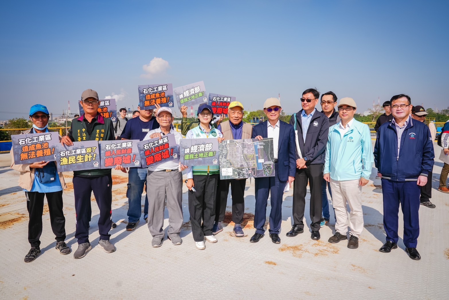 林園11公頃土地曾遭中油污染 林岱樺會勘有望解決 林園11公頃土地曾遭中油污染 林岱樺會勘有望解決
