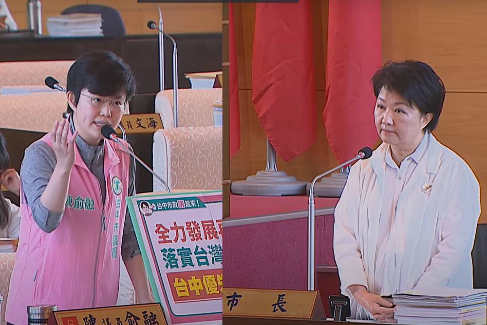 陳俞融批綠能草包 盧秀燕嗆回「並非一無所知」 244 陳俞融批綠能草包 盧秀燕嗆回「並非一無所知」 243
