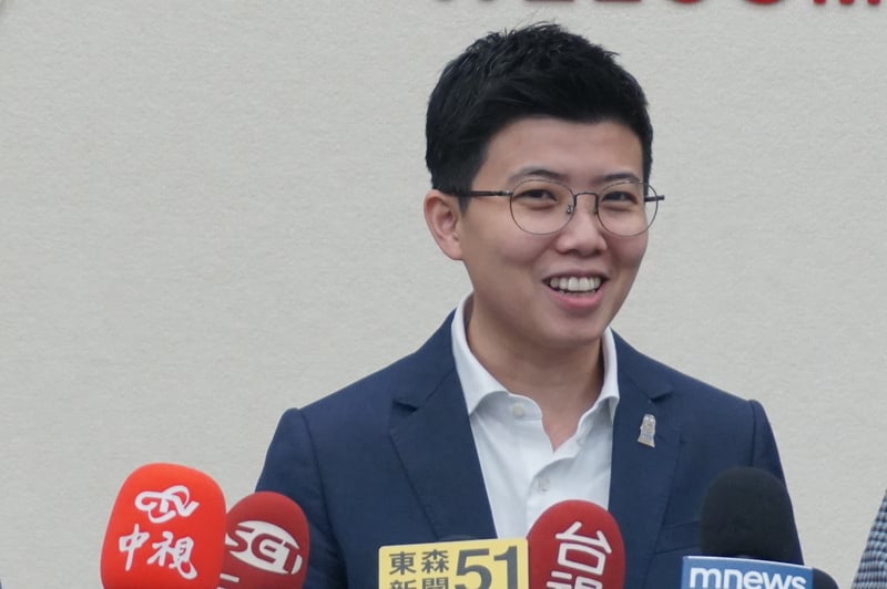 苗博雅10日受訪時以棒球隊及棒球比賽為例,強調會持續做好議員該做的事。中央社