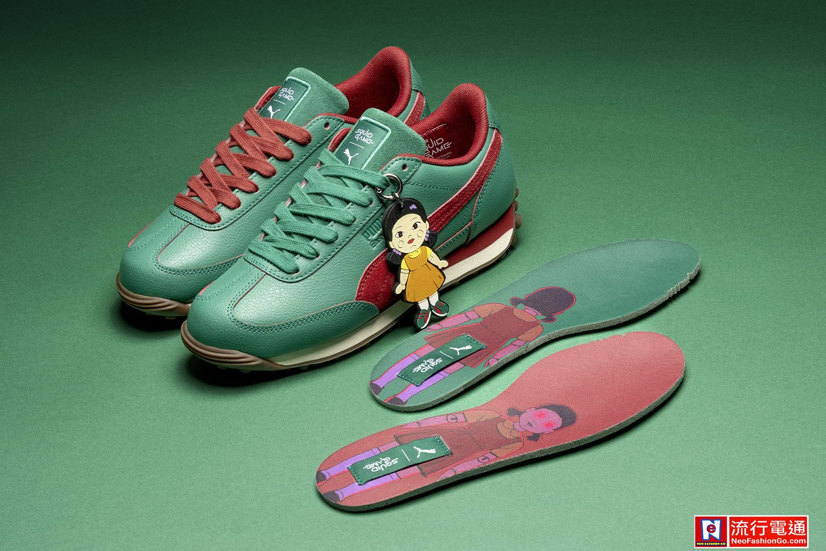 你被選中進入 PUMA x SQUID GAME 魷魚遊戲 聯名挑戰 12 月 12 日 歡迎回來參加遊戲