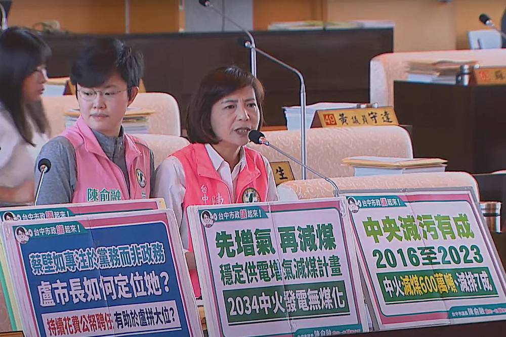 陳俞融、陳淑華批蔡壁如淪「藍白合」看板　盧秀燕：有督導海線區務 179