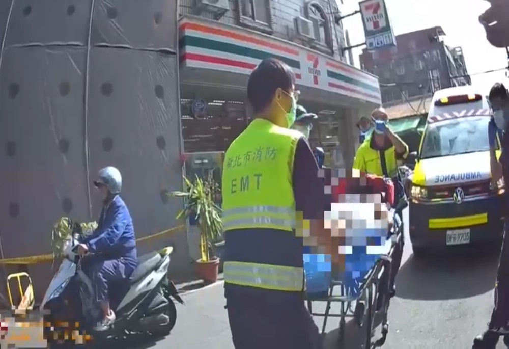 與死神拔河分秒必爭 三重警CPR急救搶回男子生命 185 248241210a06