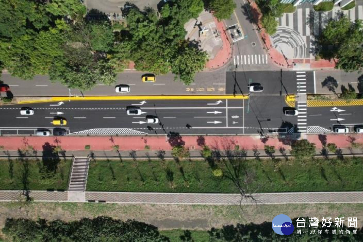 竹北市興隆路一、二段，全面取消機車強制兩段式左轉。