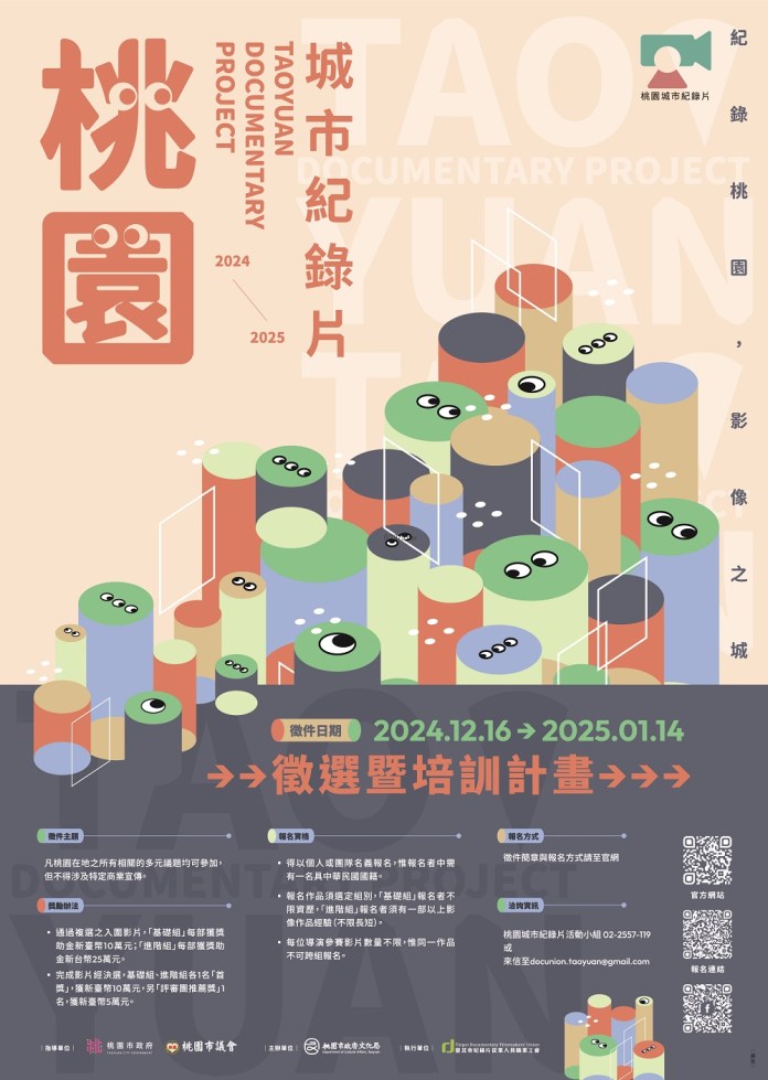 紀錄桃園 徵選海報