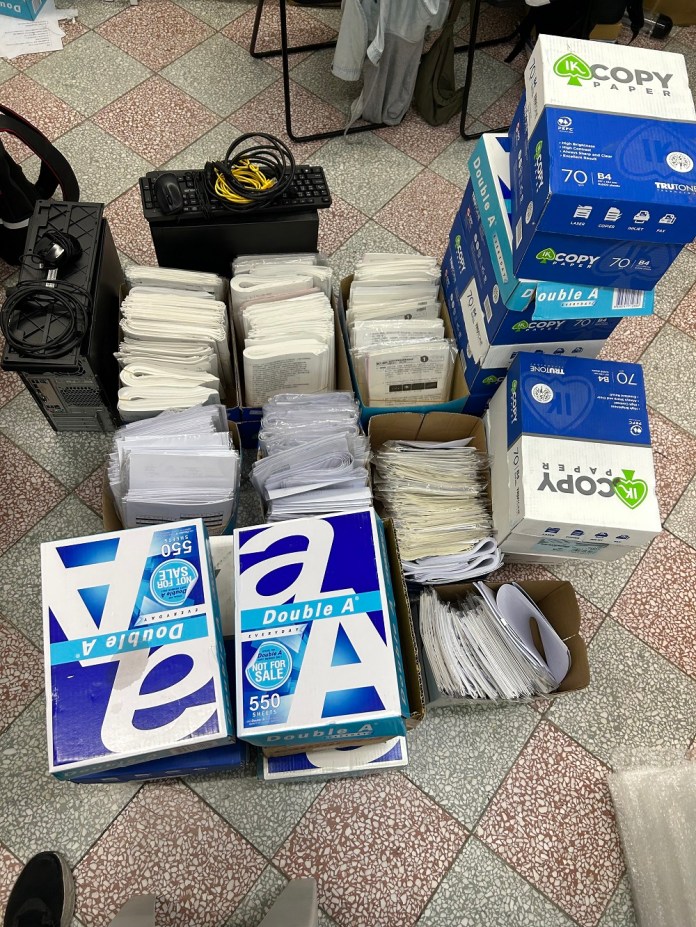 桃園某連鎖補習班爆非法重製測驗卷 涉著作權法移送桃檢偵辦 59 hrye