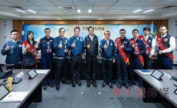 桃園市警局優異表現 榮獲警政署國家警光獎