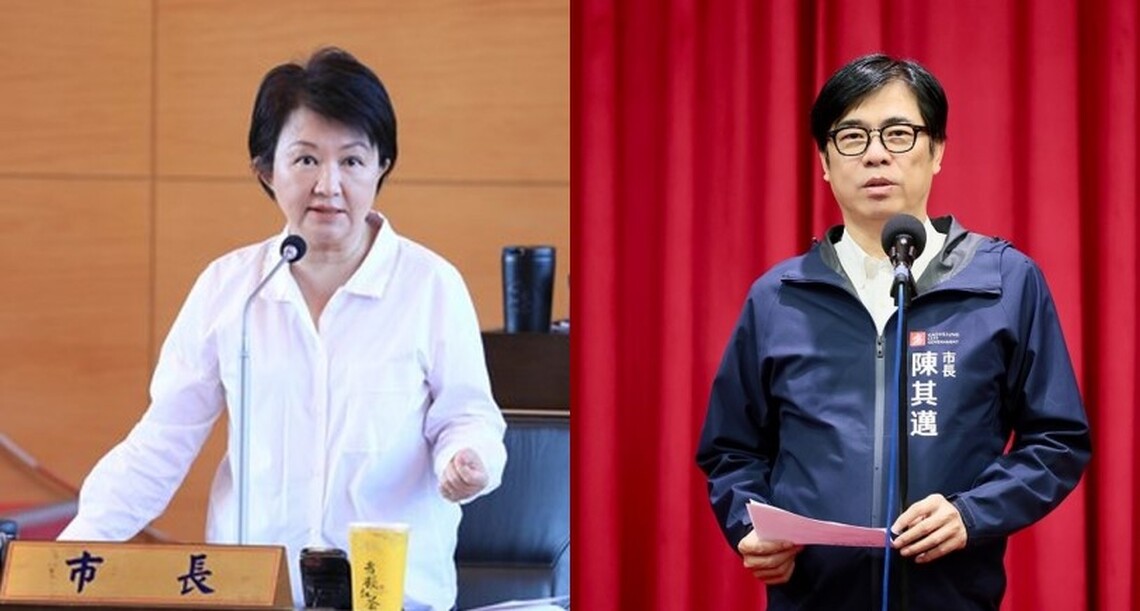 唯二滿意度破六成:台中盧秀燕、高雄陳其邁領跑六都市長滿意度