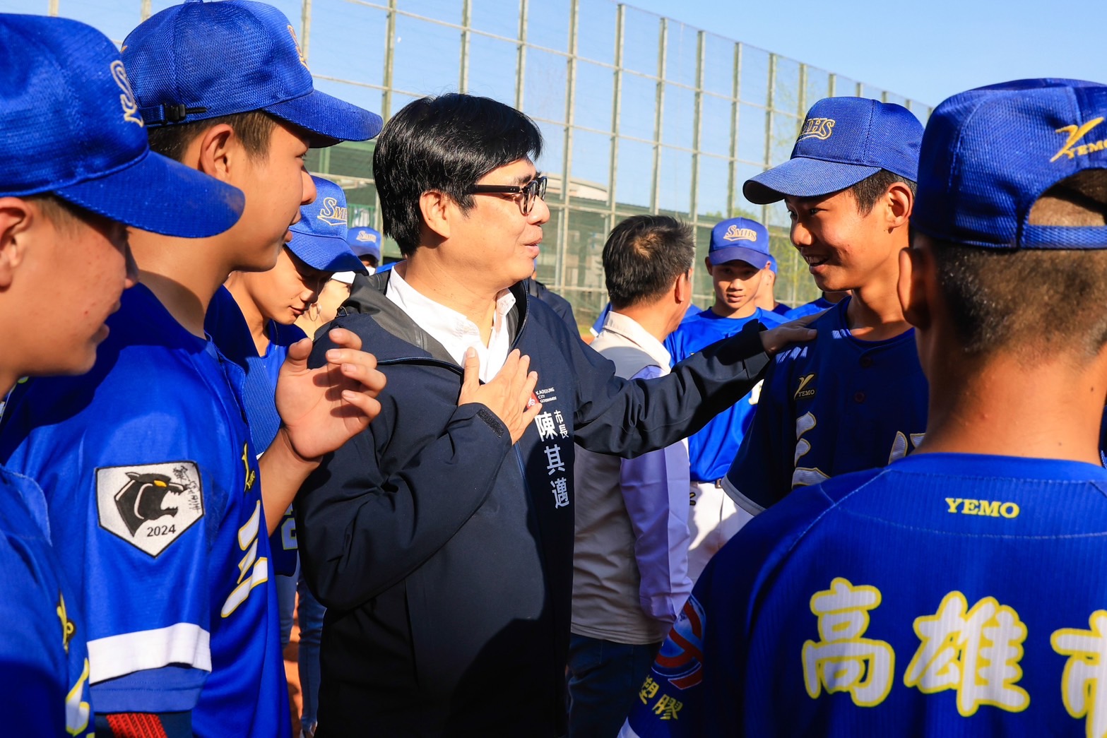 陳其邁揮棒助陣　明年三級棒球預算加碼至4,500萬