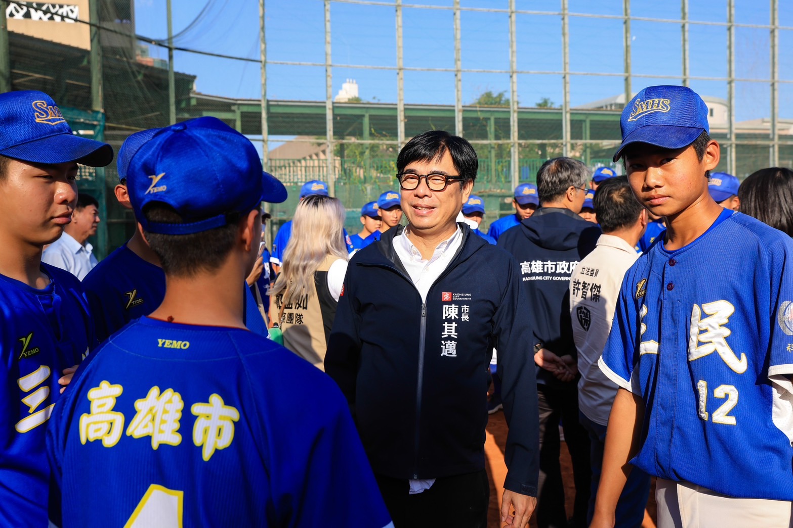 陳其邁揮棒助陣　明年三級棒球預算加碼至4,500萬