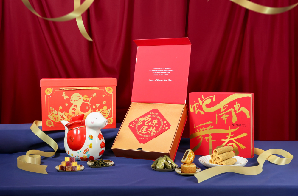 什麼都有剩!昇恆昌春節禮盒「蛇融舞春」玩諧音12/24限量開賣 216 cnews207241212a09