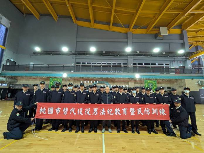 桃園民政局替代役訓練結合攀岩 強化全民防衛整體韌性 72 47492 0