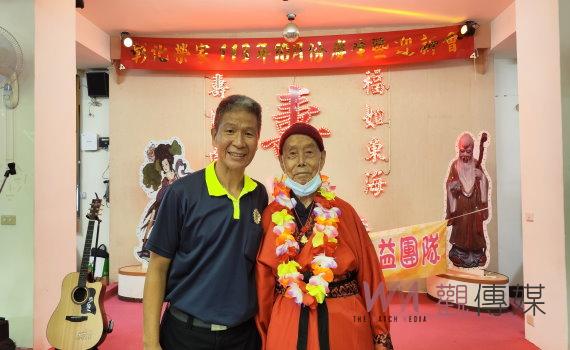 百歲仍傳遞溫暖光芒！彰化榮家耆老范平仲榮獲「八德獎」