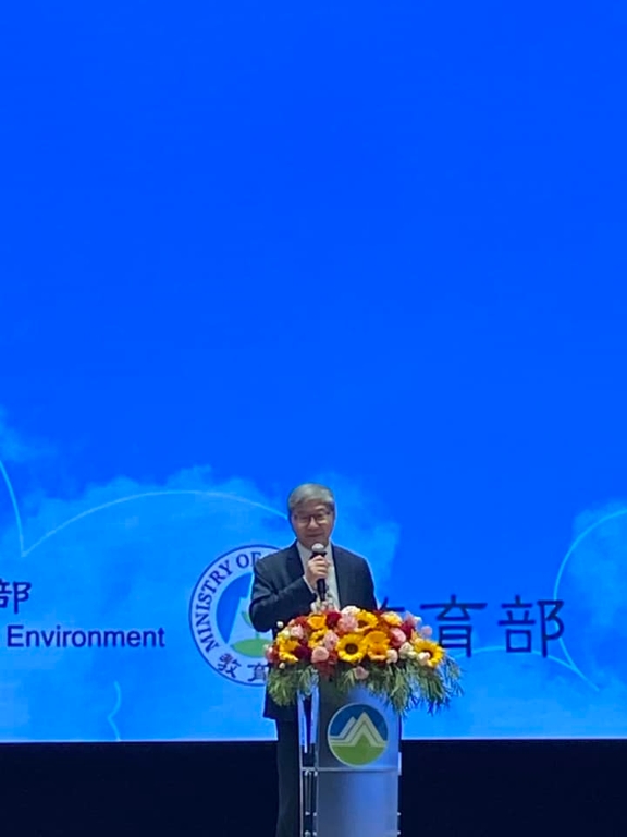 環境部沈志修次長致詞（記者黃楸玲／攝影）