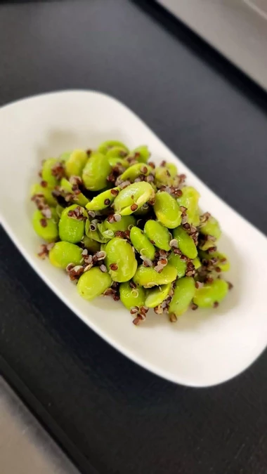 涼拌紅藜毛豆食譜