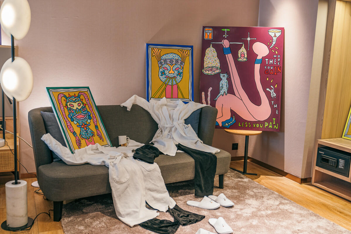 ▲「2024承億亞灣藝術節」規劃雙展區－承億酒店「第三屆亞洲插畫藝術博覽會」、高雄港旅運中心特展「藝術大入港：漫波」。（圖/承億酒店提供）