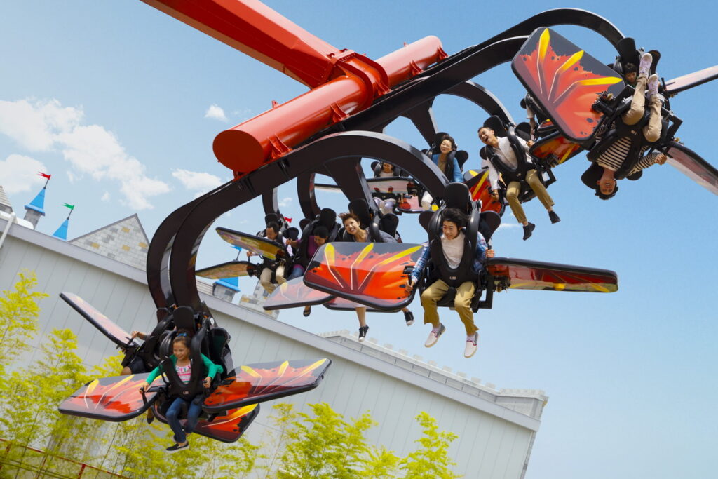 樂高®旋風忍者®世界園區遊樂設施_飛行忍者去