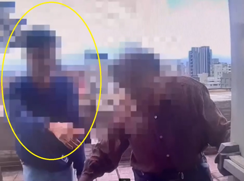 受困頂樓大聲呼救 巡邏警聽聲尋人及時解圍 216 cnews204241213a04