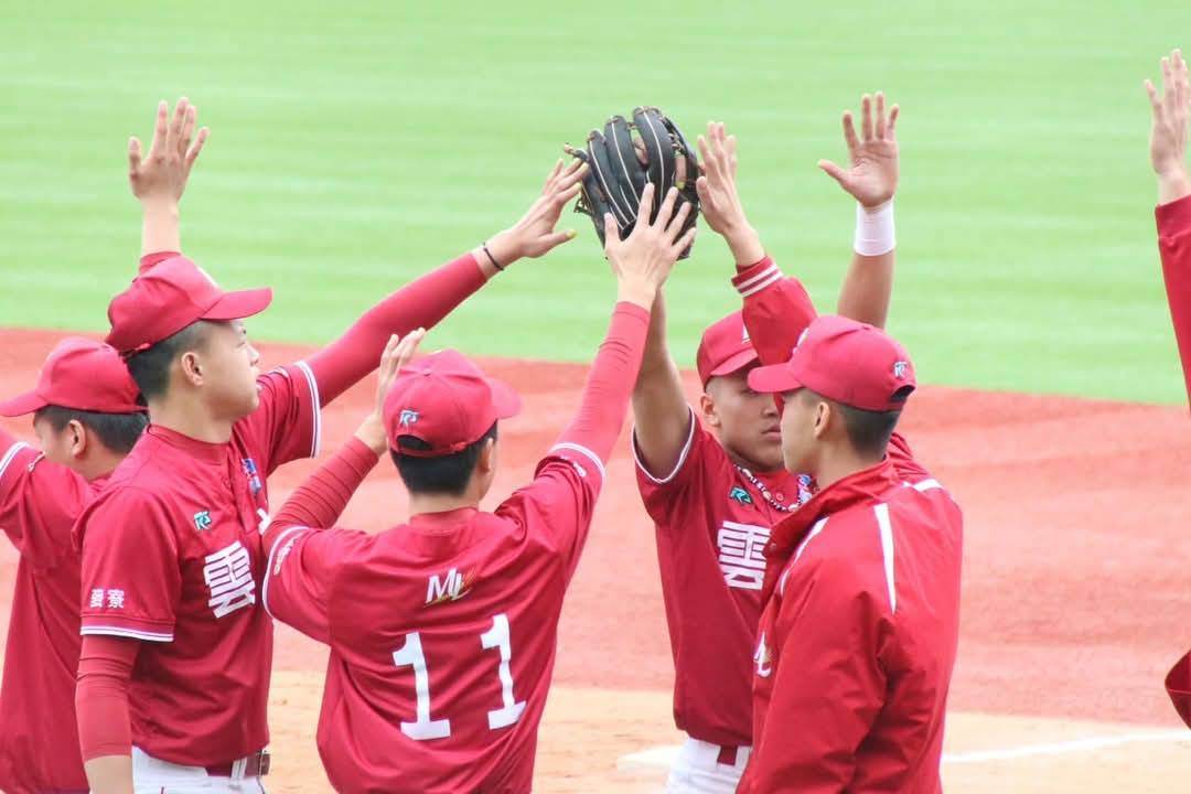 雲林縣代表隊在這次的賽會擊敗熊市代表隊勇奪季軍。(圖)韓青山領隊提供。