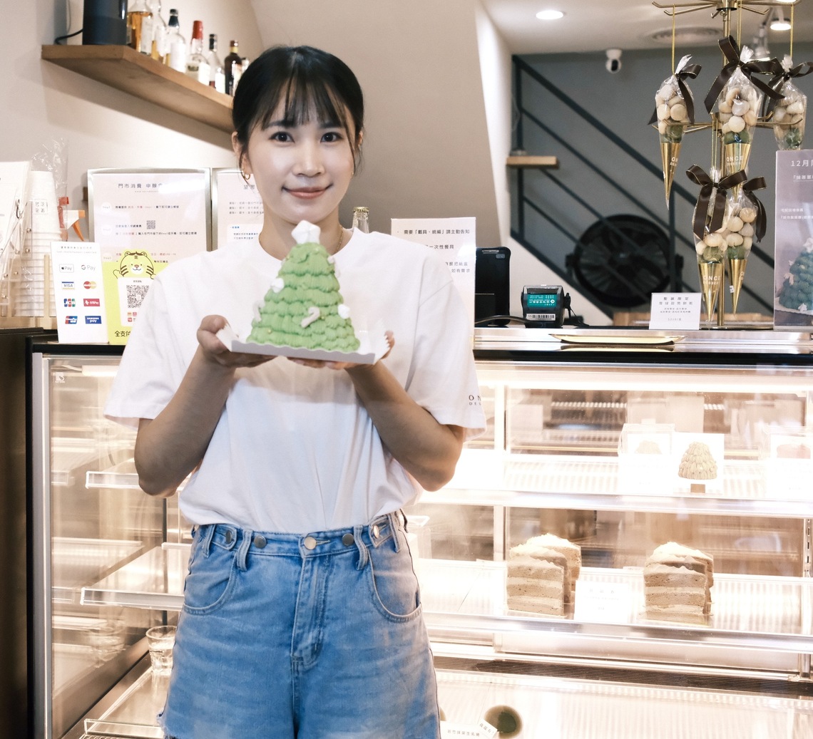 漾新聞|青年局輔導青創品牌「望思甜點」手作聖誕逸品蛋糕限定發售