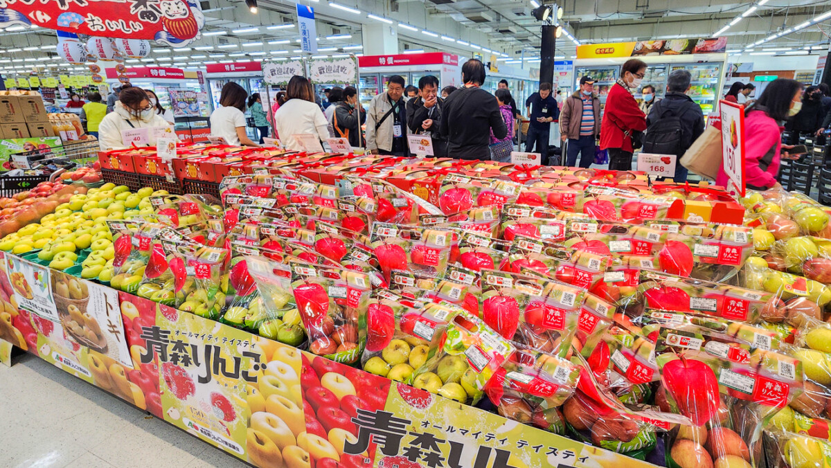 ▲日本青森蘋果現在是最好吃季節 。（圖/記者黃淑貞攝）