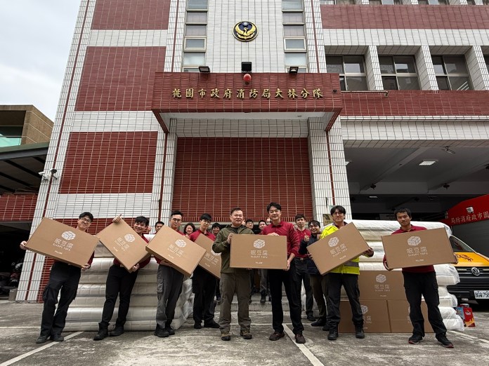 眠豆腐捐40套寢具 桃消大林分隊:繁重勤務後能獲得更好的休息 61 61826 0
