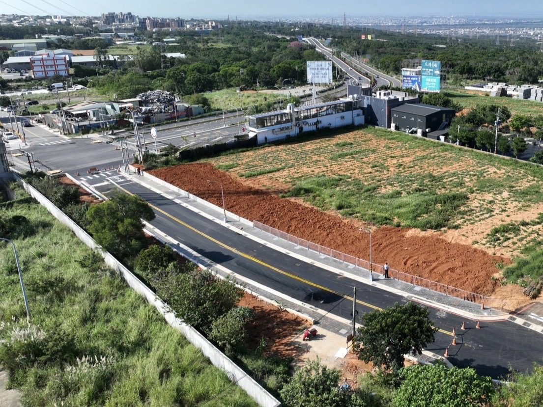 改善區域路網!中市都會南街北側道路拓寬工程完工 提升交通便利性
