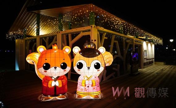 斗六跨年晚會膨鼠公園登場　舞動金蛇啟燈迎新春