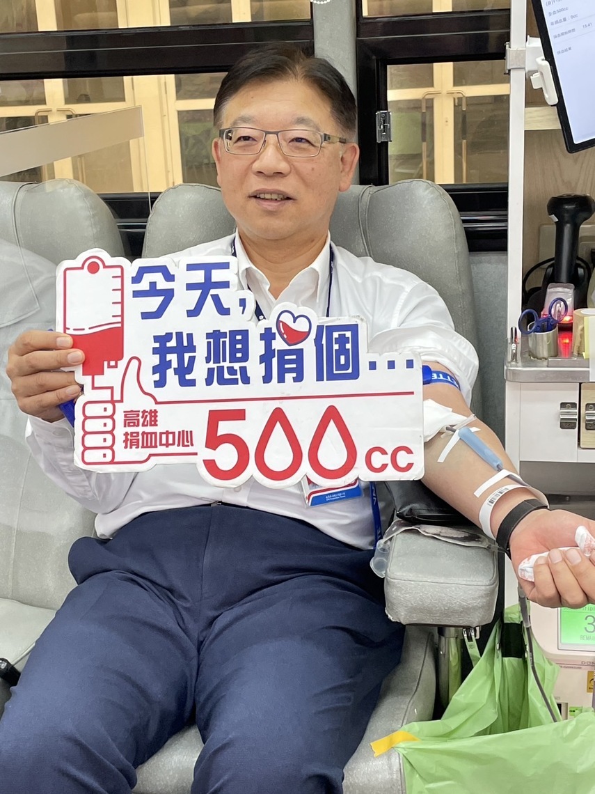 漾新聞|中油煉製事業部捐血助人 傳遞愛心無限