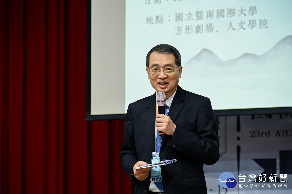 暨大校長武東星表示,暨大致力於培養跨文化溝通能力與國際視野的華語教學專業人才,已是全球華語文教學重鎮。(圖/暨大提供)