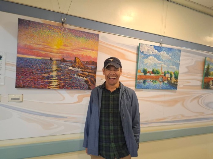足畫家廖瑞金個展即起桃園醫院登場 見證生命的韌性與美好 70 S 61899025 0