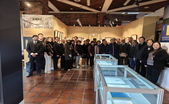 松濤社擧辦外交宿耆文物展 林永樂肯定宋緒康策展成果