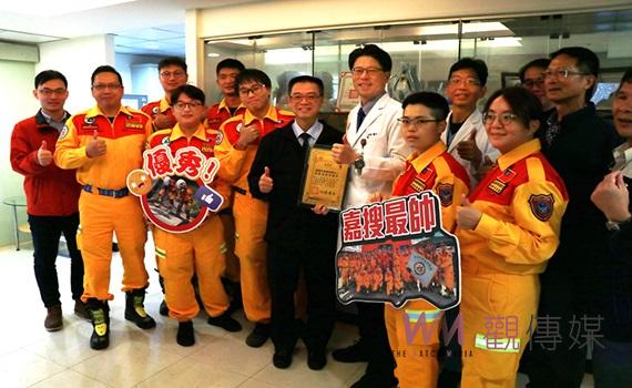 嘉基急診部助攻！    嘉義縣特搜大隊認證成功