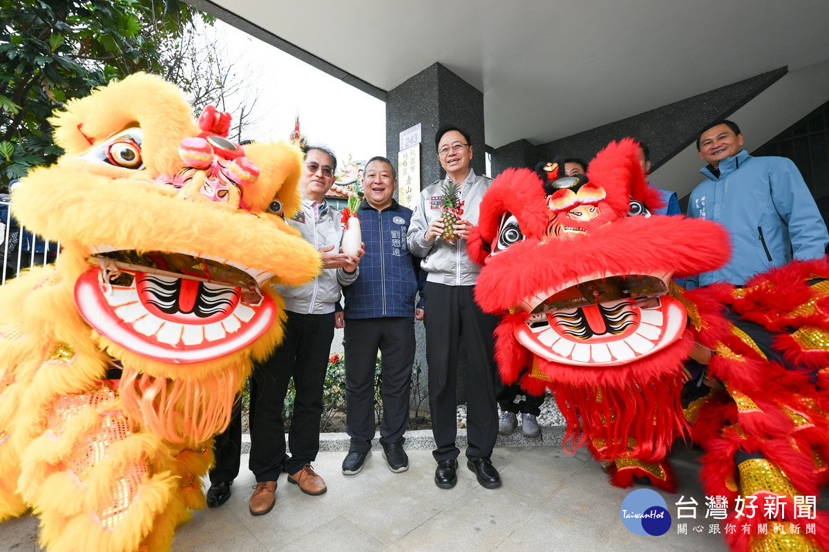 桃園市長張善政出席楊梅區青山市民活動中心啟用典禮。<br /><br /> <br /><br />