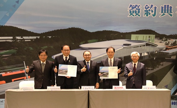 捷運汐東線主體工程簽約 侯友宜:實現「北接基隆、中接臺北」軌道願景