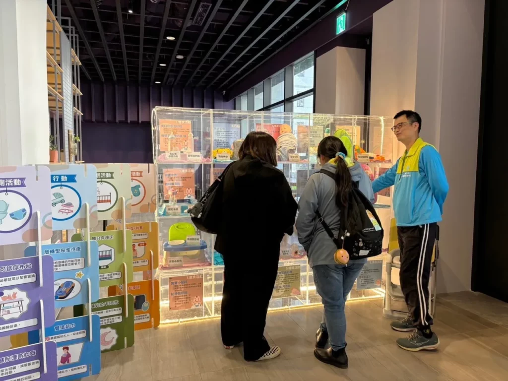 透過此次展覽,期待能提升大眾對育兒輔具的認識,並推廣友善育兒環境。(伊甸基金會提