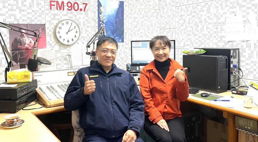 年末將至埔里警察分局長上電台  教你如何識破詐騙手法