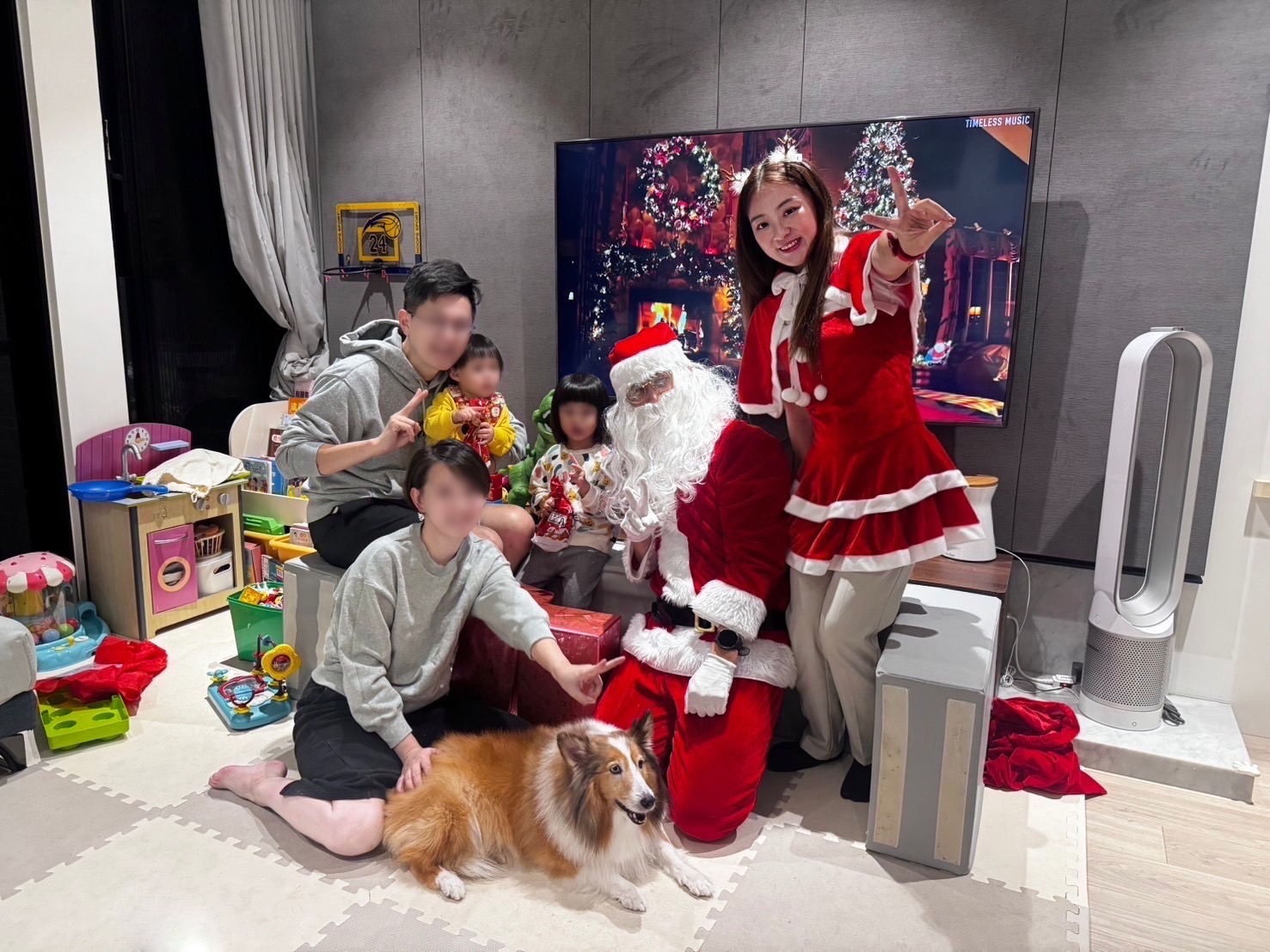 溫暖童心!信義房屋「聖誕老人到你家」 打造美好節慶回憶